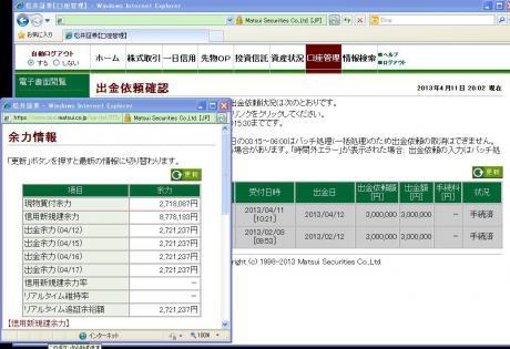 デイトレ結果