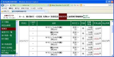 デイトレ結果&nbsp;画像1